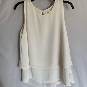 beige/egg shell colored blouse